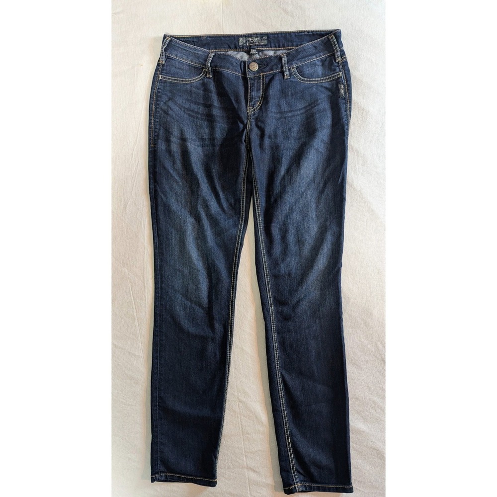 Silver Jeans Co Suki Jegging Size 31x31 Dark Wash Stretch Curvy Fit Skinny Jeans